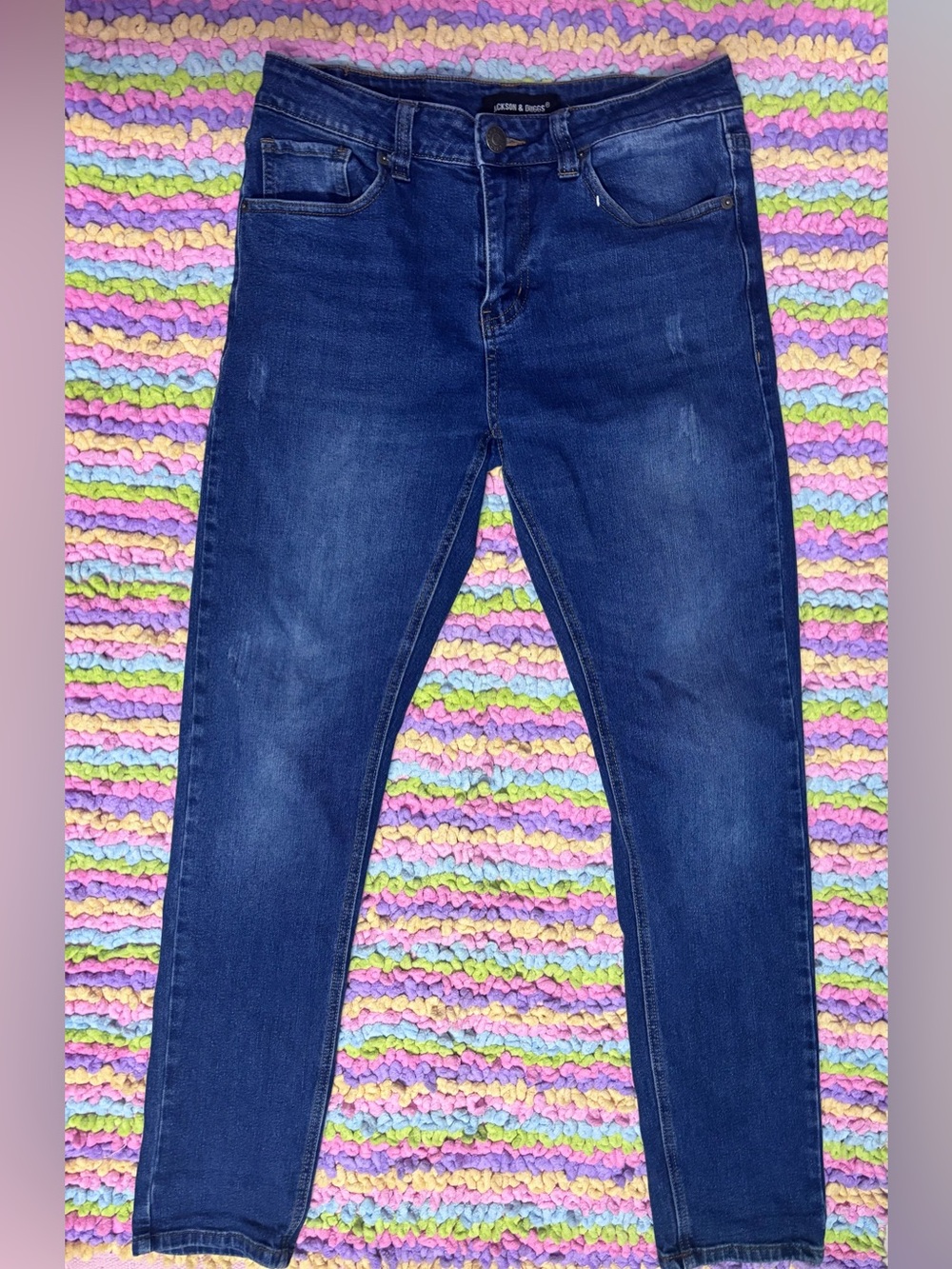 Dark Indigo Men’s Skinny Jeans by OCEAN & SAND